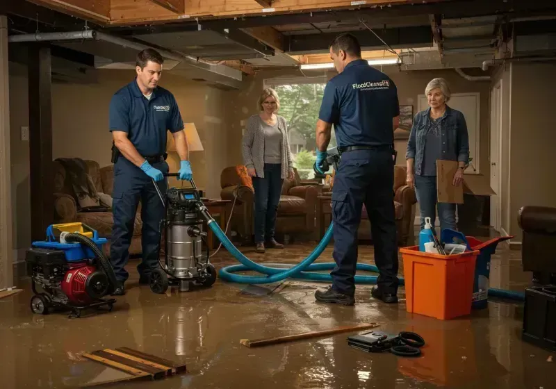 Basement Water Extraction and Removal Techniques process in Sidney, ME